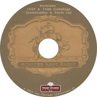 antique radio atwater kent