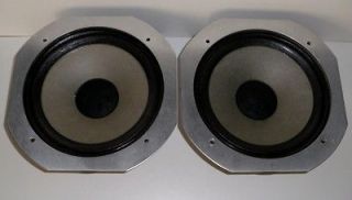Telefunken vintage speakers set DGD8 515 015, 4 pieces, woofers and