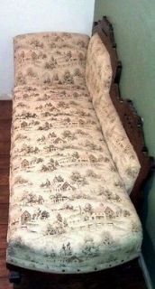 Antique furniture, East Lake Fainting Couch