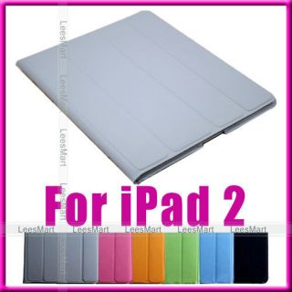 Smart Cover Back Case protector for Apple iPad 2 16GB 32GB WIFI 3G