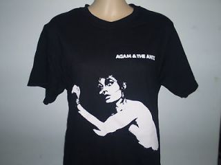 ADAM AND THE ANTS CARTROUBLE FIST TSHIRT punk antz bow wow wow ALL