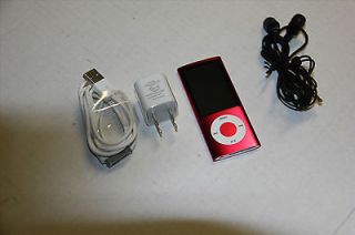 Apple iPod nano 5th Generation Pink (8 GB) A1320  Player, RADIO