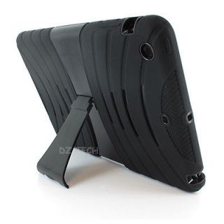 Rubberized Hard Cover Case w/Kickstand For Apple iPad mini Accessory