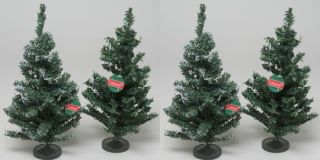 Canadian Pine 1 Foot Artificial Pine Christmas Trees Table Top NEW