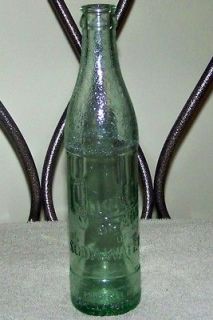 QUALITY SODA WATER COCA COLA ASHEVILLE NC 10 oz OLD GLASS BOTTLE