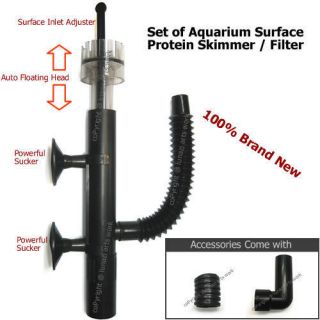 Aquarium Surface Protein Skimmer (Oil) Reef Marine Plant Fish Fresh