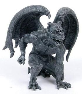 Gothic Creature Short Horned Gargoyle Statue Desktop 6.5 Figurine