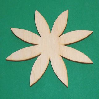 DAISEY FLOWERS Unfinished Wood Shapes Cut Outs DF5019