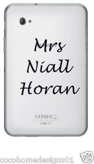 1D MRS NIALL HORAN ONE DIRECTION LAPTOP/IPAD/TA BLET STICKER IN 20