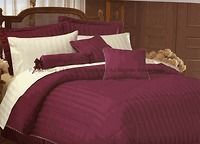 7PCS Burgundy Queen Flamingo Comforter/Shee t Set