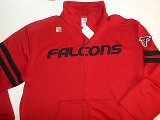 Atlanta Falcons League Leader Full Zip Fleece Track Jacket MENS JERSEY