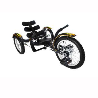 Mobo Mobito Ultimate Three Wheeled Cruiser Bike Black, from Brookstone