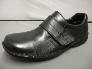 Mens Rieker Arne 10572 Black & Brown Leather Casual Velcro Shoes EU