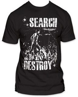 IGGY POP AND THE STOOGES search and destroy Soft Fit T SHIRT S M L XL