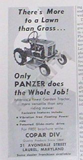1960 Copar Panzer Tractor AD
