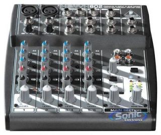 Behringer XENYEX Premium 8 Channel 2 Bus Mixer with XENYX Mic Preamps