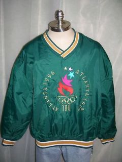 VTG Atlanta 1996 Olympics Coca Cola Wisconsin Pullover Starter Jacket