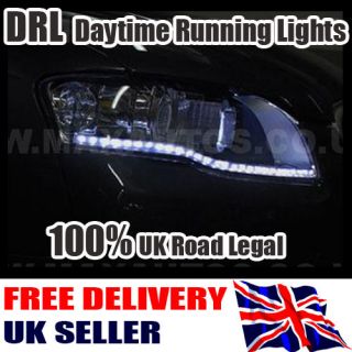 Audi S6 R8 DRL Daytime Running LED Lights Audi VW Golf GTI Passat Polo
