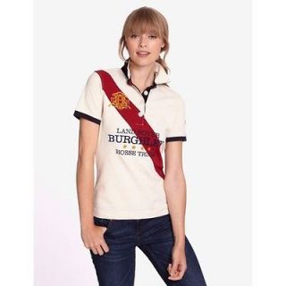 JOULES Burghley Polo Shirt   Ladies   Creme   Different Sizes   SALE