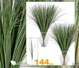 144 Artificial 27 Onion Grass Plants Silk Flower 606