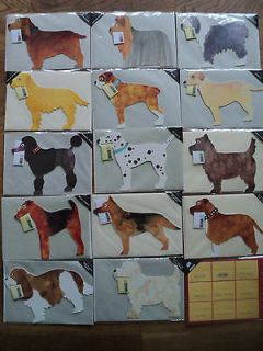 ASSORTED 3D DOG BIRTHDAY GREETING CARDS ALSATIAN POODLE LABRADOR