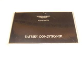 Aston Martin Battery Conditioner 3 Pin Connector Type