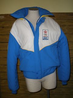 Calgary Olympic Winter Games 1988 Sports Illustrated Ski Coat Jacket L
