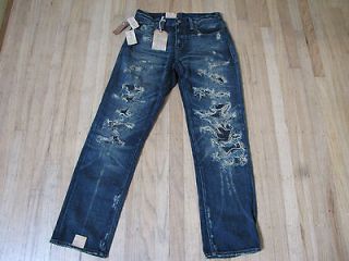 Ralph Lauren, Denim & Supply Jeans, Distressed and Repaired, 30 X 30