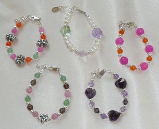 NEW Heirloom Quality Bracelets for Baby & Toddler to Teens by