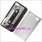 4G 4S Retro Old Audio Tape Cassette Recorder Hard Case Cover Skin