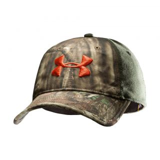 Mens Under Armour Camo 2 Tone Stretch Fit Cap