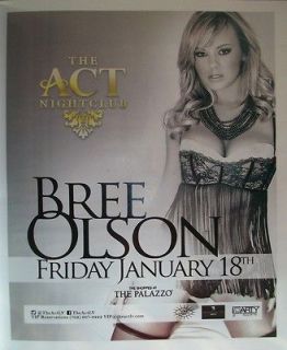 Bree Olson AVN Awards 2013 Party Las Vegas Ad Nice Small Poster