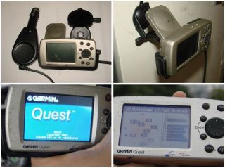 Classic Garmin Quest Pocket Sized Car GPS Navigation Receivers