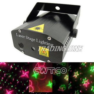 Auto Voice control Moving Laser Stage Lighting Projector Disco Party