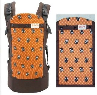New Beco Baby Carrier Butterfly Sling Infant Carrier Orange Owl