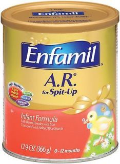 Enfamil A.R. Infant Formula Powder Iron Fortified 12.9 Ounce Canisters