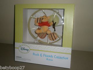 Baby Green Winnie The Pooh & Friends Collection Nursery Crib Mobile