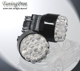 2pcs White 19 LED 3157 3357 Backup Reverse Light Bulbs (Fits Jeep
