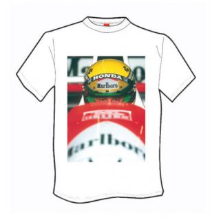 Ayrton Senna F1 Legend Great New T Shirt