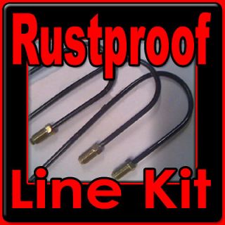 Rustproof Brake line kit for Jeep or AMC 1946 1947 1948 1949 1950 1951