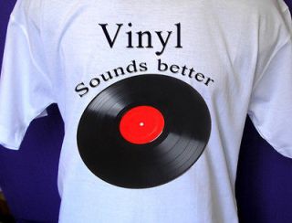 Vinyl Record T shirt (records,LP,pl ayer,45,33,vin tage) All Sizes