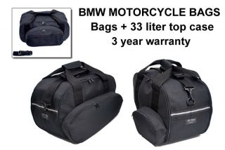BMW 1150 RT BLACK Saddle/Side Bag Liners + Top Case