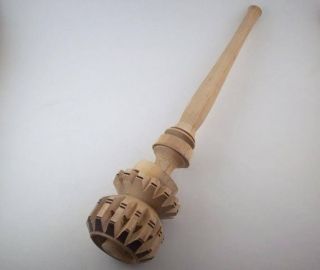 WOODEN WHISK STIRRER, MOLINILLO MEXICAN CHOCOLATE COCOA