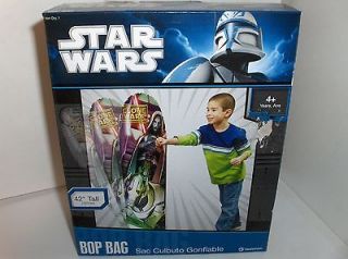 Star Wars~Clone Wars42 Inches Tall Inflatable Bop Bag,Ages 4+,OnSale