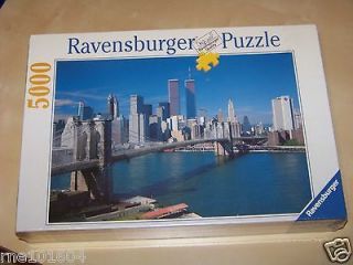 Ravensburger New York 5000 Piece Puzzle Hard to Find New Twin Towers