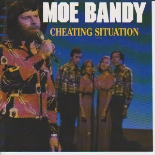 Moe Bandy ~ Cheating Situation (RARE) 1988 (Audio CD) Autographed
