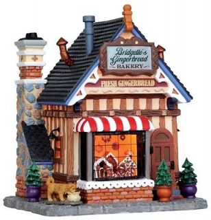 christmas Village Collection bridgettes gingerbread bakery house store