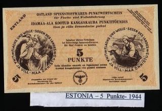 Estonia   5 Punkte, 1943/44