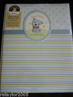 Heaven for Little BOYS Baby First Memory,Record Book,Album DOG,PUP