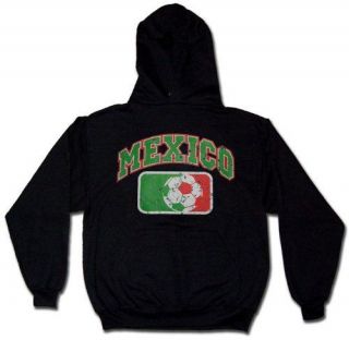 Mexico Soccer Hoodie Camiseta Football Flag Sweater
